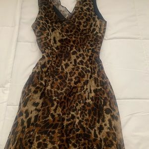 Cheetah Dress size small